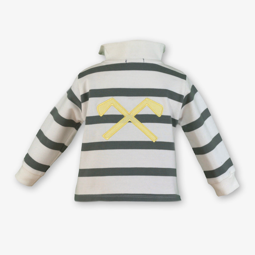 Striped Half-Zip Sweater for Baby Boys
