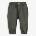 Olive Jogger Pants for Baby Boys