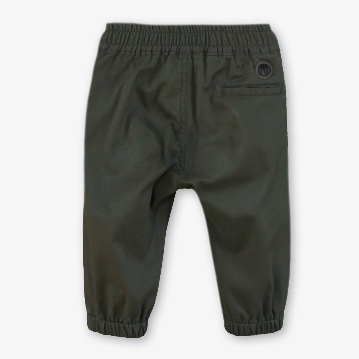 Olive Jogger Pants for Baby Boys