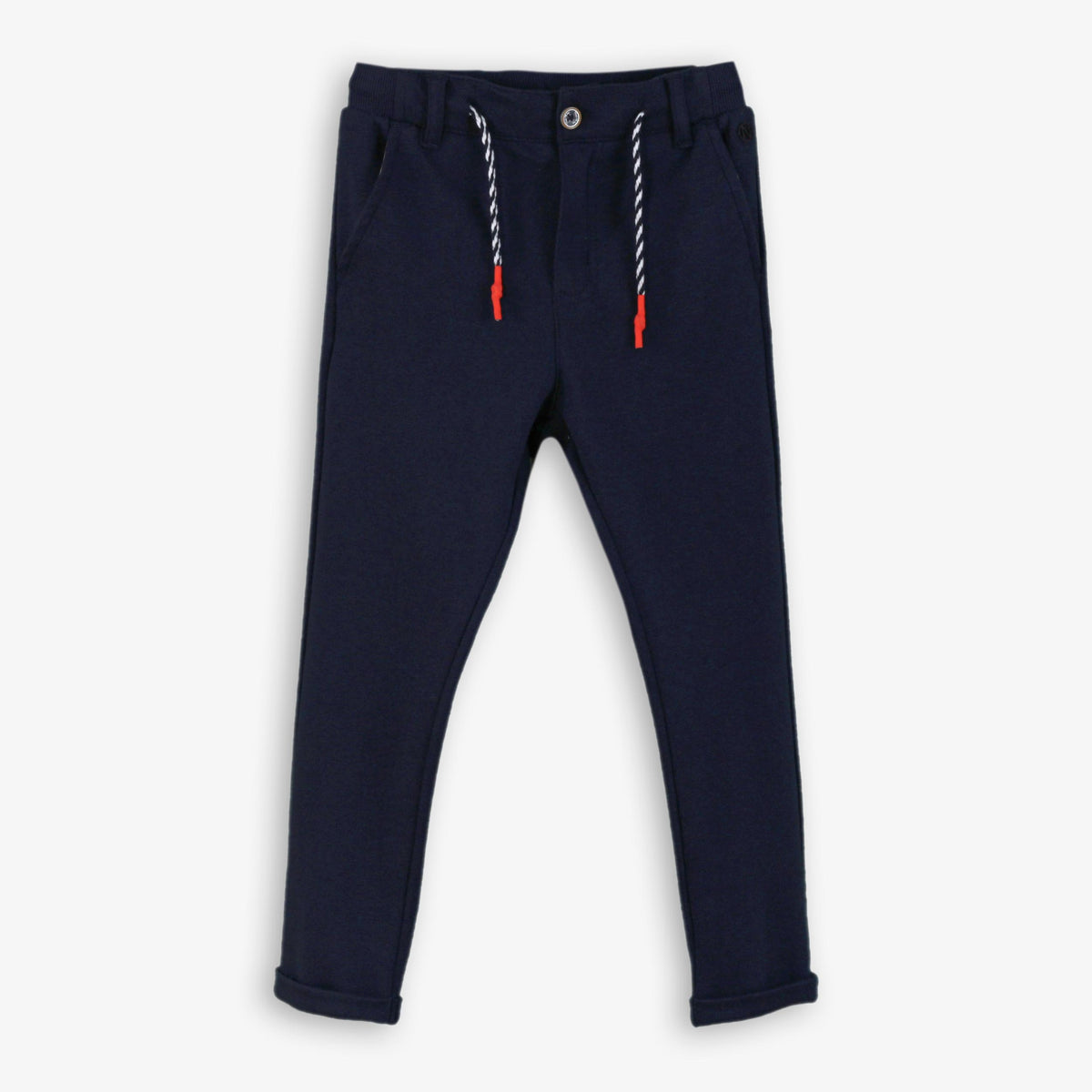 Navy Drawstring Pants for Boys