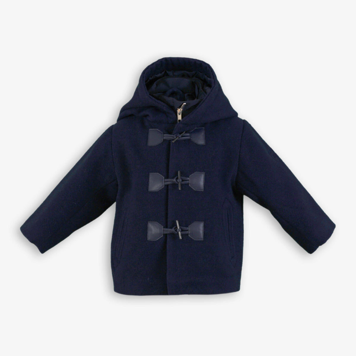Hooded Toggle Duffle Coat for Baby Boys