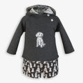 Dalmatian Puppy Hoodie & Shorts Set for Baby Boys
