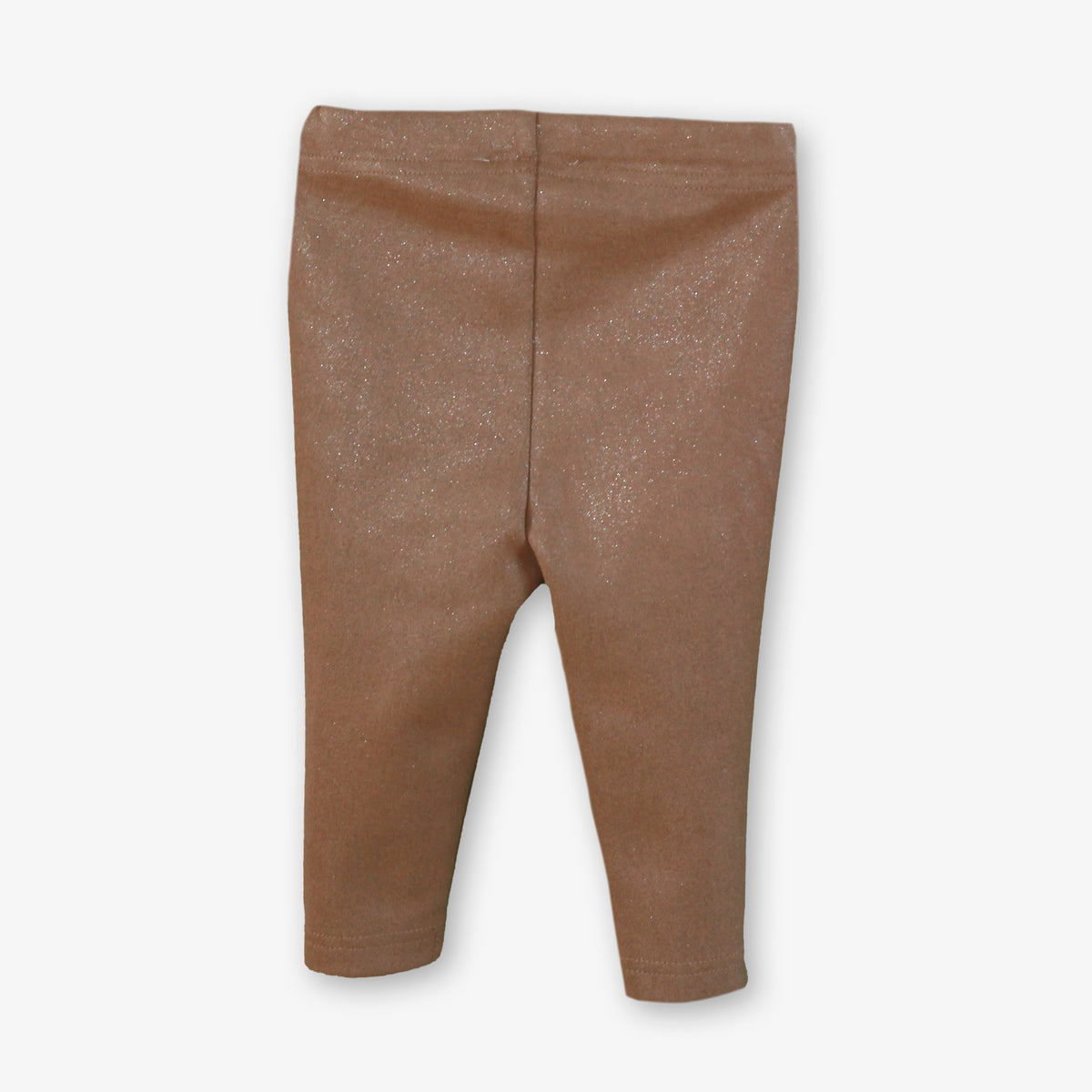 Rose Gold Shimmer Leggings for Girls